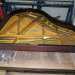 L'opera di restauro della tavola armonica del pianoforte, diretta dal musicologo del Conservatorio, Luigi Lamacchia 